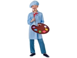 Disfraz Unisex DISFRAZZES Pintor Artístico Para Niños (Talla: 3 a 4 años)