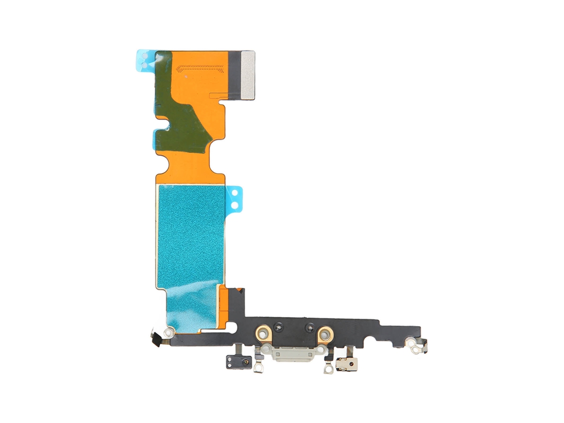 Cabo Flexível De Carregamento Usb Conector Porta Para Iphone 8 Plus Branco Substituição