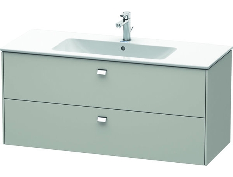 Mueble bajo lavabo DURAVIT Brioso de pared 122,0 x 47,9 cm con 2 cajones incl. hueco para sifón y delantal para lavabo ME by Starck 233612