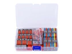 Conector de cable PCT, 58 piezas, 11~28 AWG, con soporte y tornillos para motor eléctrico.