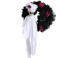 Decoración Colgante De Fantasmas Para Halloween, Guirnalda De Calaveras Para La Puerta Principal Y Decoraciones Exteriores.