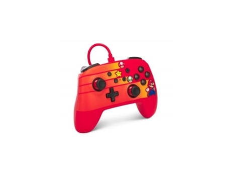 Mando con cable PowerA para Nintendo Switch Speedster Mario