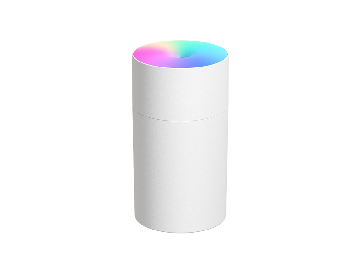 Difusor USB de 7 colores para coche, ajustable, con niebla, Kofihety