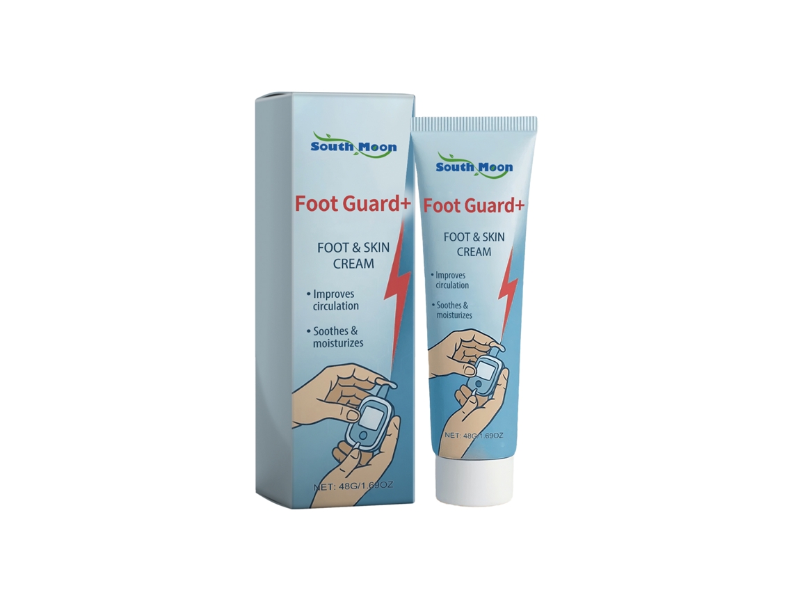 Crema hidratante calmante para pies