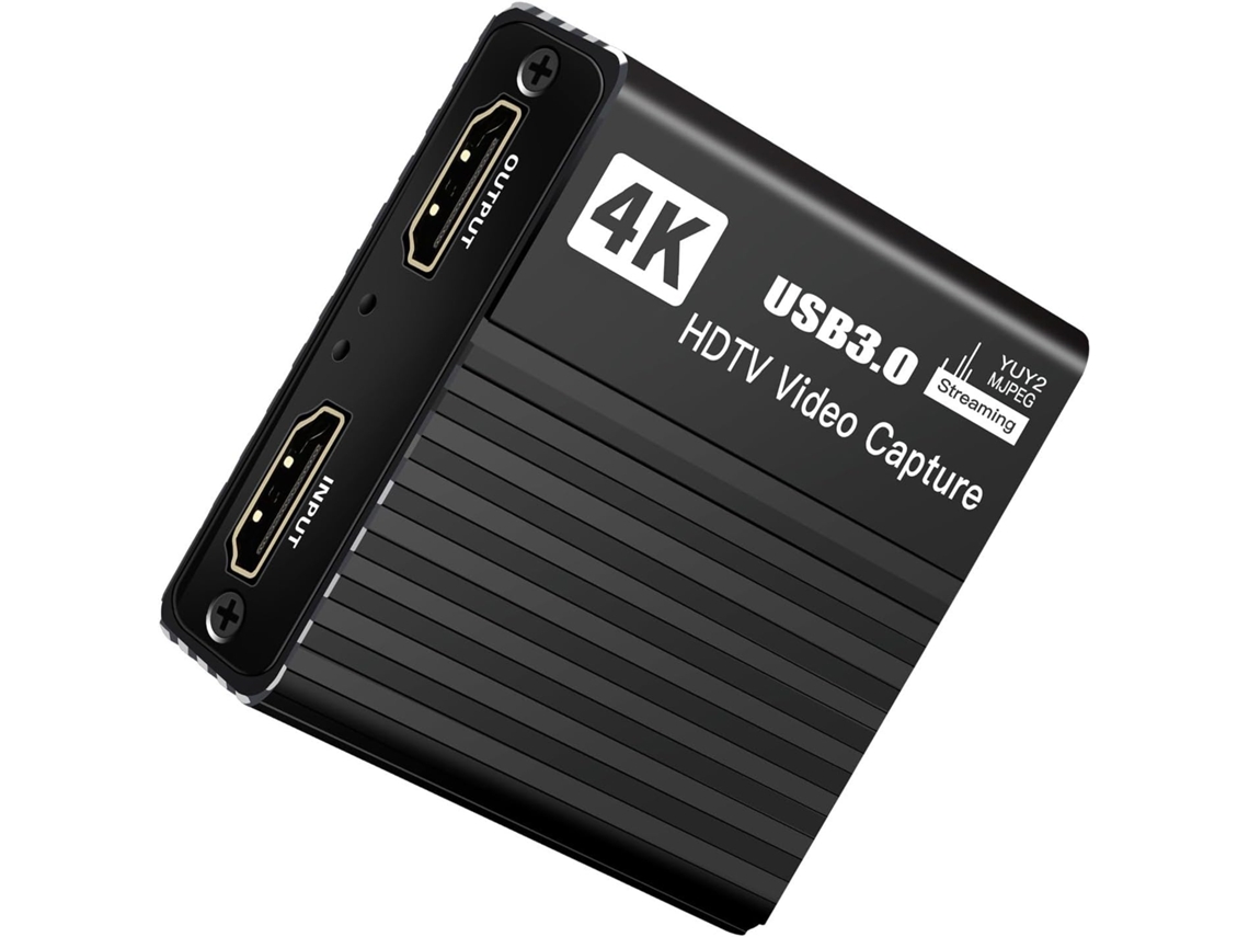 Capturadora De Vídeo Usb 3.0 Para Hdtv 1080p A 60 Fps, Tarjeta De Vídeo Para Grabación De Vídeo En Directo Con Cámara De Ordenador