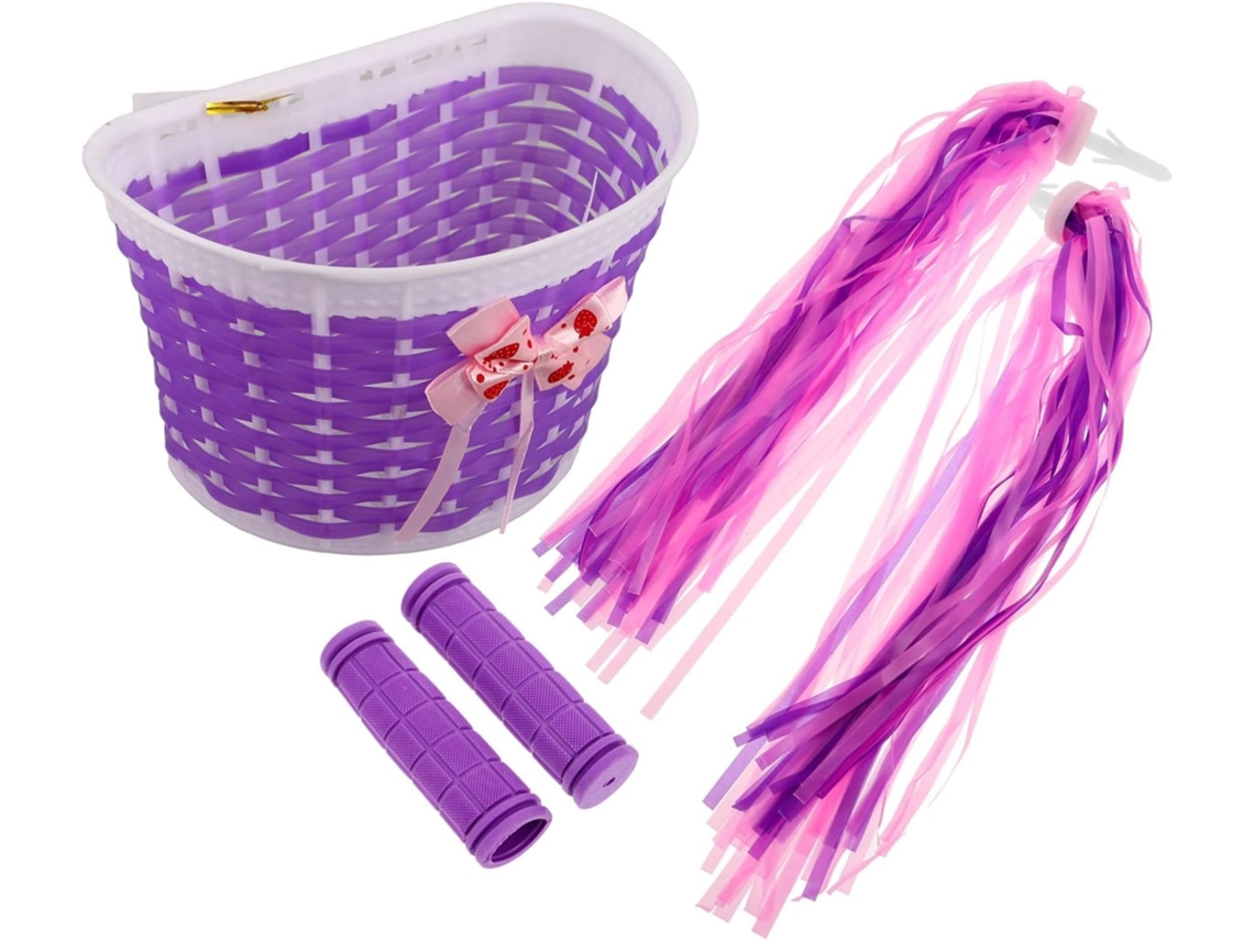 Cesta infantil Slowmoose con correas para bicicletas y patinetes