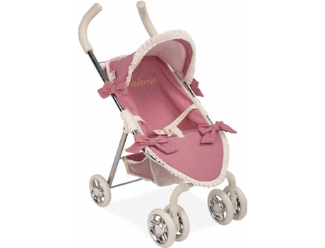 Coche de Muñecas ARIAS Valeria Silla Passeo 60 cm (Edad Mínima: 3 Años - 29 x 11 x 38 cm)