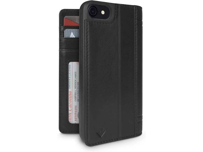 Funda iPhone 6, 6s, 7, 8 TWELVE SOUTH Journal Negro