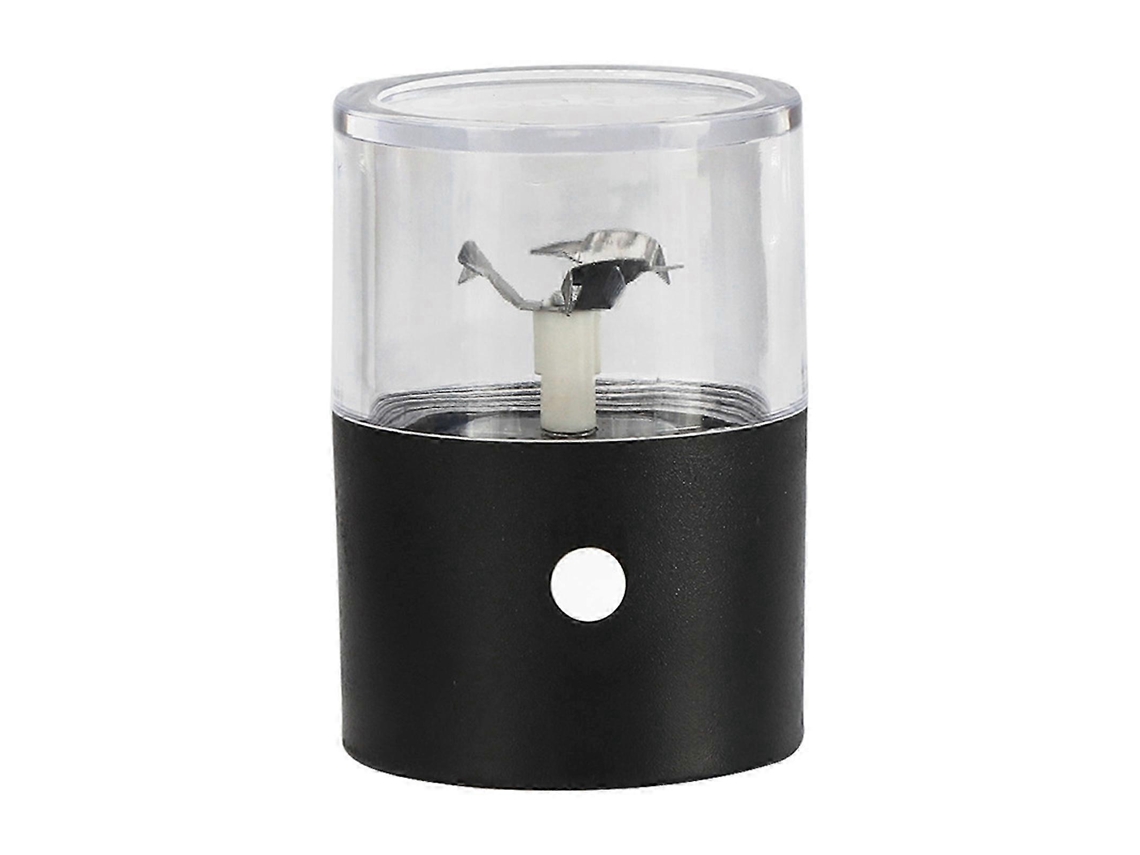 Molinillo eléctrico portátil para hierbas, recargable por USB, multiusos, con tapa transparente. Ideal para la cocina y para viajar. Perfecto para moler granos y hierbas.