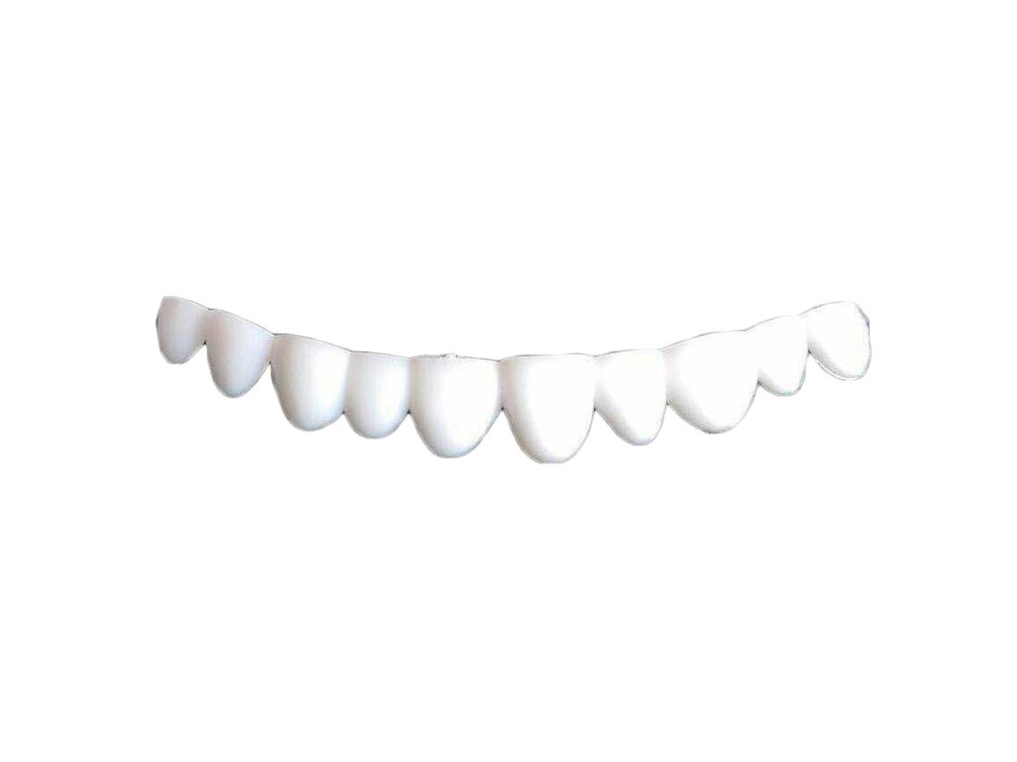 Kit de reparación de dientes temporales que rellena huecos, roturas y espacios faltantes Dientes artificiales
