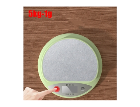 Báscula Cocina Electronica 5Kg/1G Verde WT-33