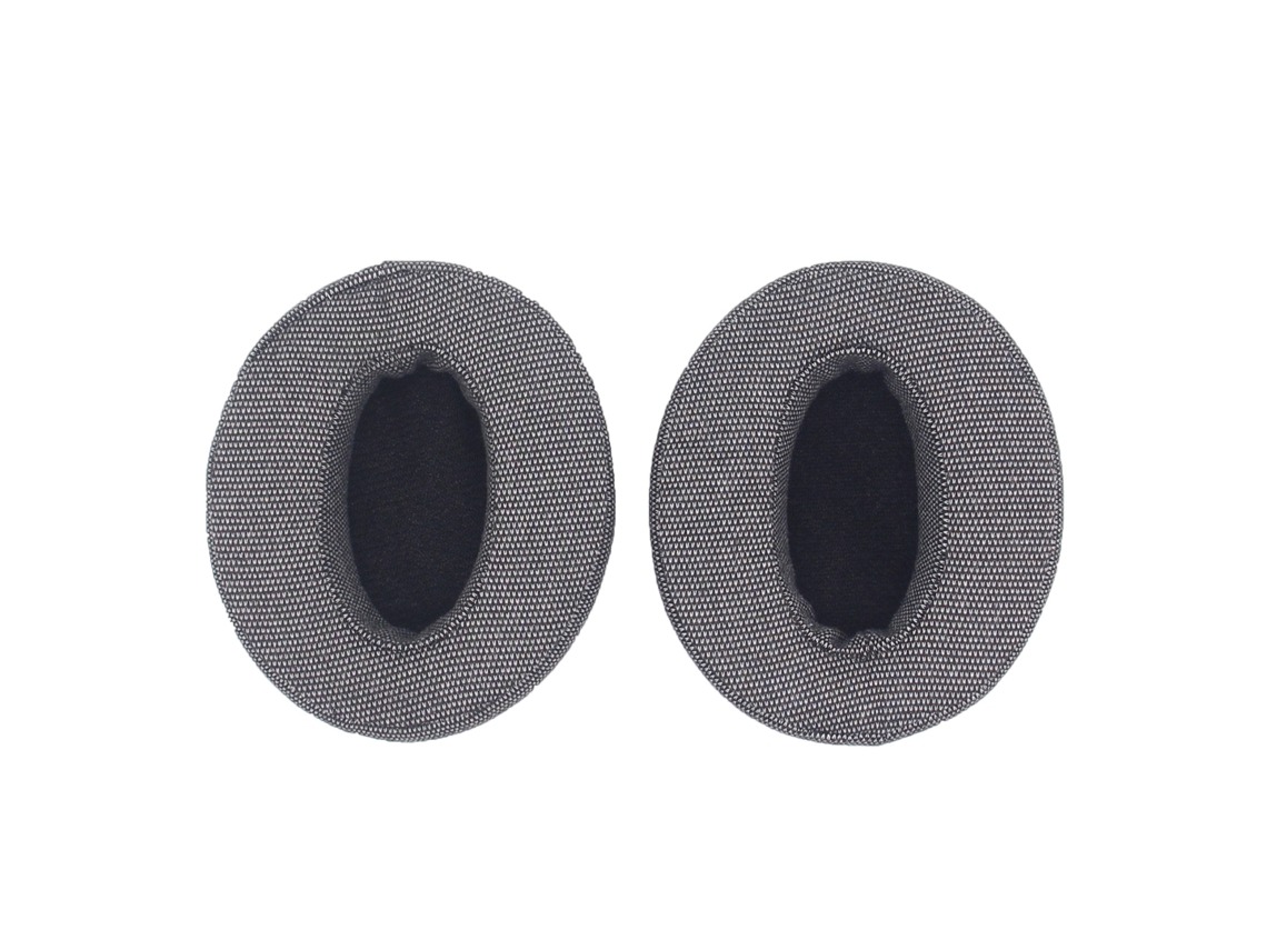 Almohadillas para auriculares Sennheiser HD4.30, espuma suave, lino gris.