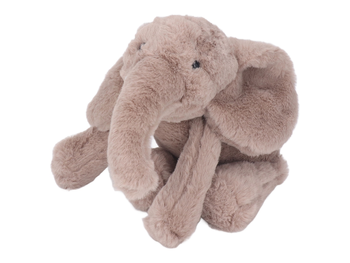 Adorable Almohada De Peluche De Elefante Suave, De Algodón Pp, Regalo Decorativo, Gris, 45 Cm