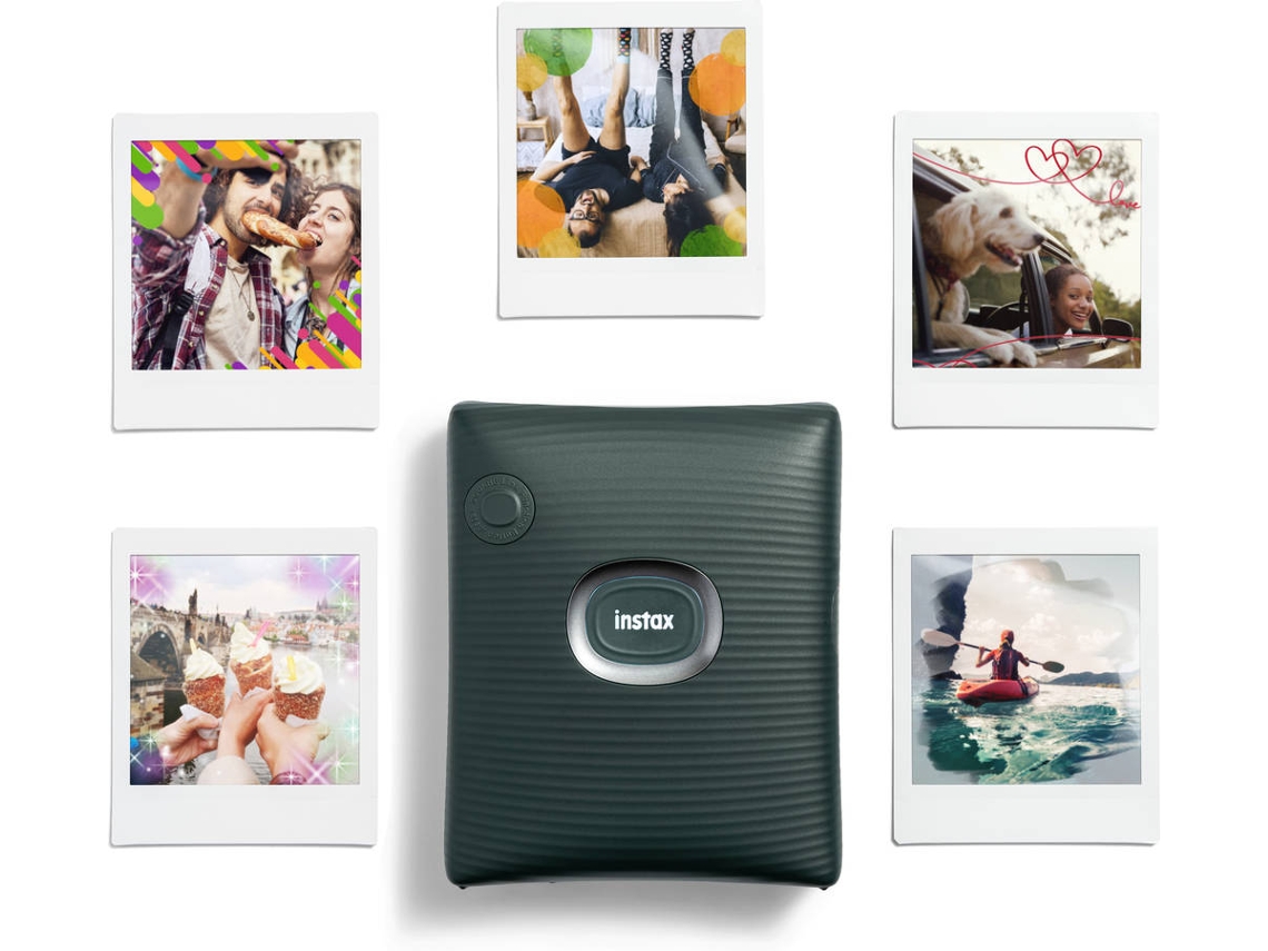 Impresora Portátil FUJIFILM Instax Square Link (Fotografía - Bluetooth - Verde)
