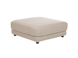 Otomana BELIANI Sigtuna de Poliéster Beige 102x102x43