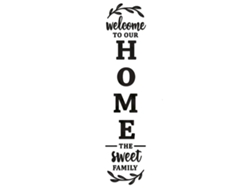 Adhesivo de espejo 3D acrílico para pared, letras en inglés "Familia", autoadhesivo Kofihety