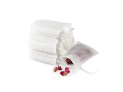Omni-100 Bolsas De Té Vacías Con Cordón Para Té Suelto Material Biodegradable 7x9cm