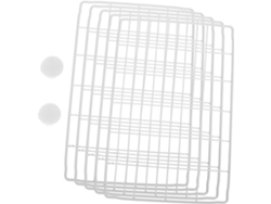 Separador Congelador Horizontal Resistente Alambre Hierro Organizador Almacenamiento Refrigerador