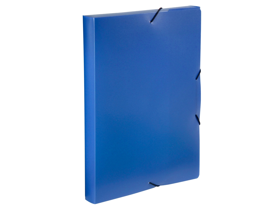 A4 Carpeta Elástica Viquel Opaco Blue L/30Mm Plastic 021302