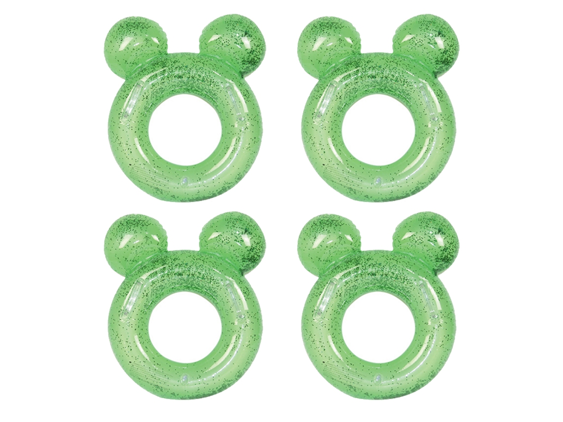 Flotador inflable de PVC reforzado con forma de animal para niños, con asa, para playa y piscina.