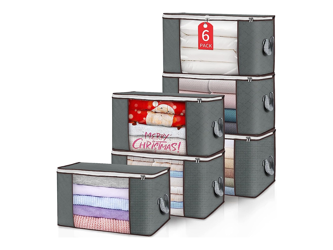 Caja de Almacenaje Ropa NEVEANCE (31x27x6cm)