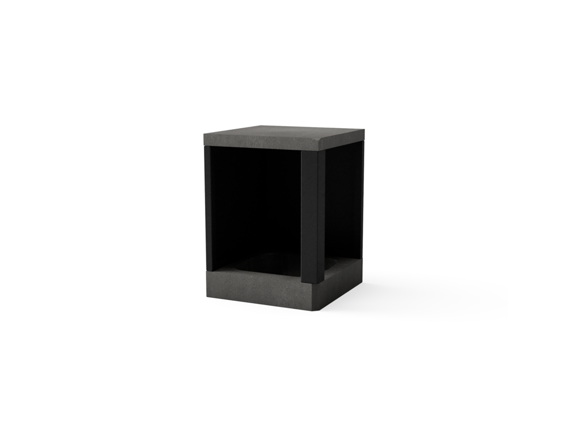 Módulo de esquina para barbacoa TUOZI Kitaway (Gris - 63x63x85cm)