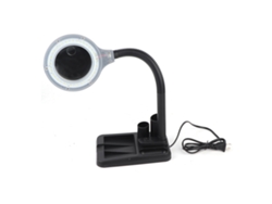 Yncm2026-lupa De Mesa Con Luz Led Iluminada 40 Led, 5x 10x, Lámpara De Escritorio Ajustable