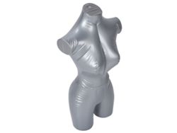 Torso Superior De Maniquí Femenino Inflable Para Exhibir Ropa Y Accesorios.