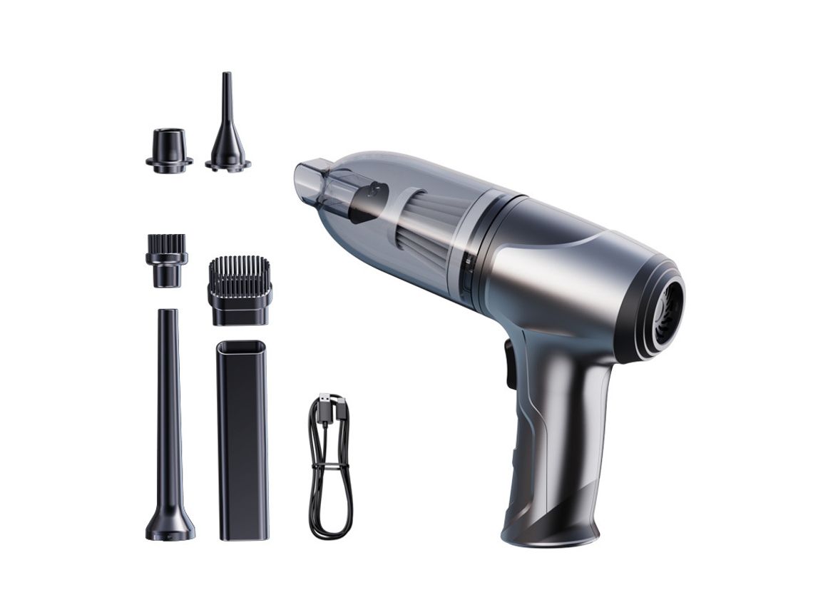 Mini aspiradora para coche, 3 en 1 inalámbrica con gran potencia de succión, Chaberlu, portátil e inalámbrica.