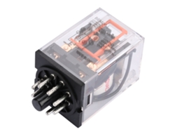 Relé eletromagnético de uso geral Veloriskku mk2p i 220v ac 8 pinos 10a com MARCA