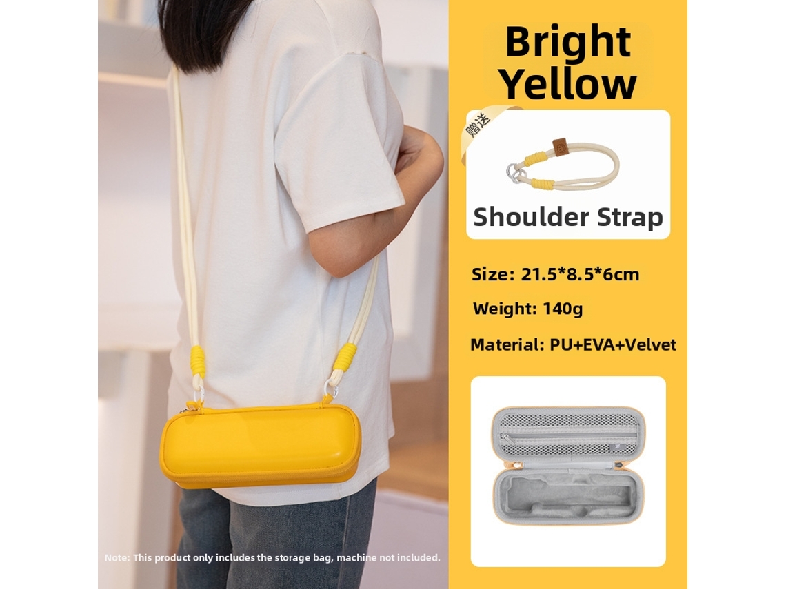 Bolsa de Ombro Portátil À Prova Dágua para Dji Osmo Pocket4 À Prova de Choque HENTEN HOME Amarelo