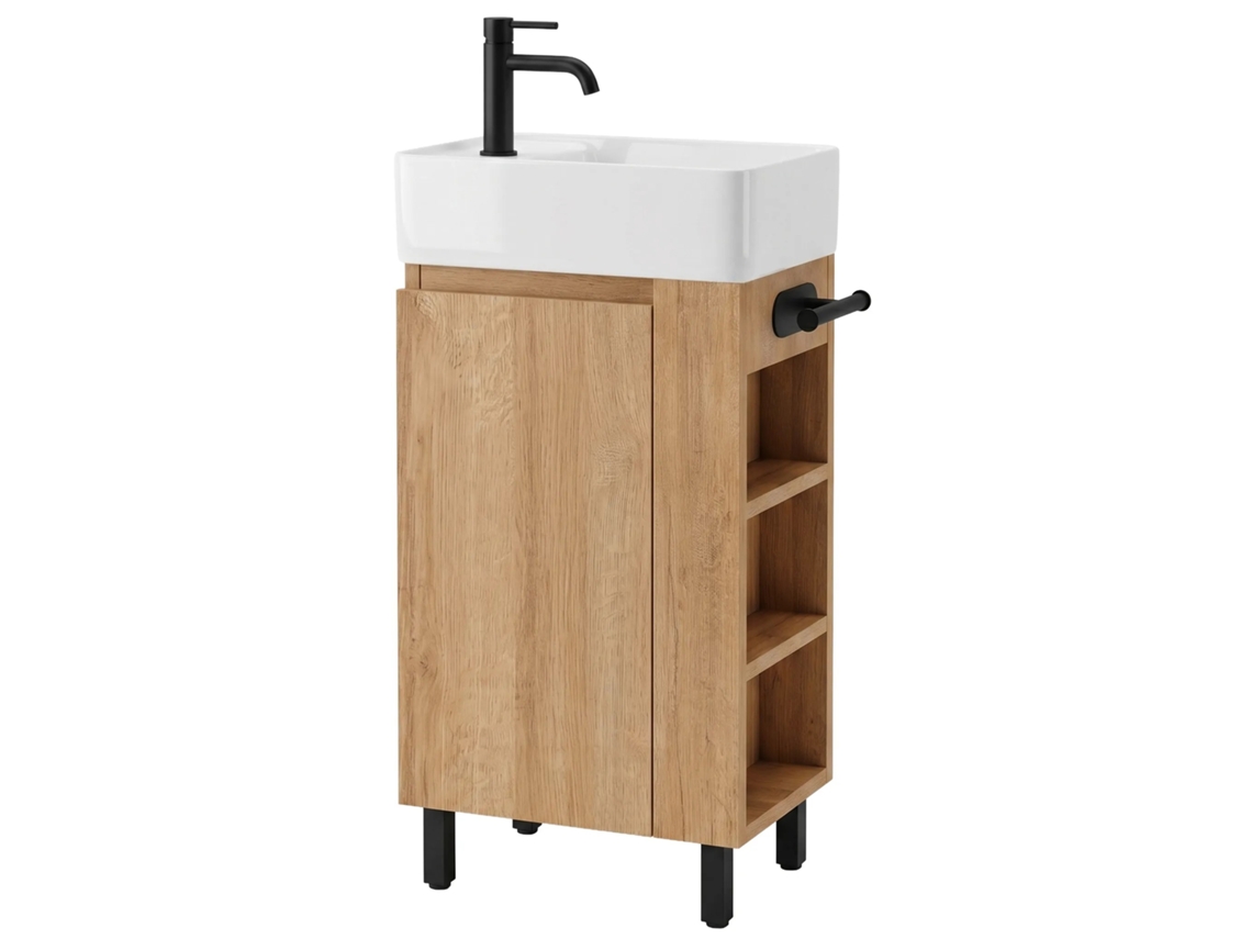 Mueble Bajo Lavabo Rea Astra White