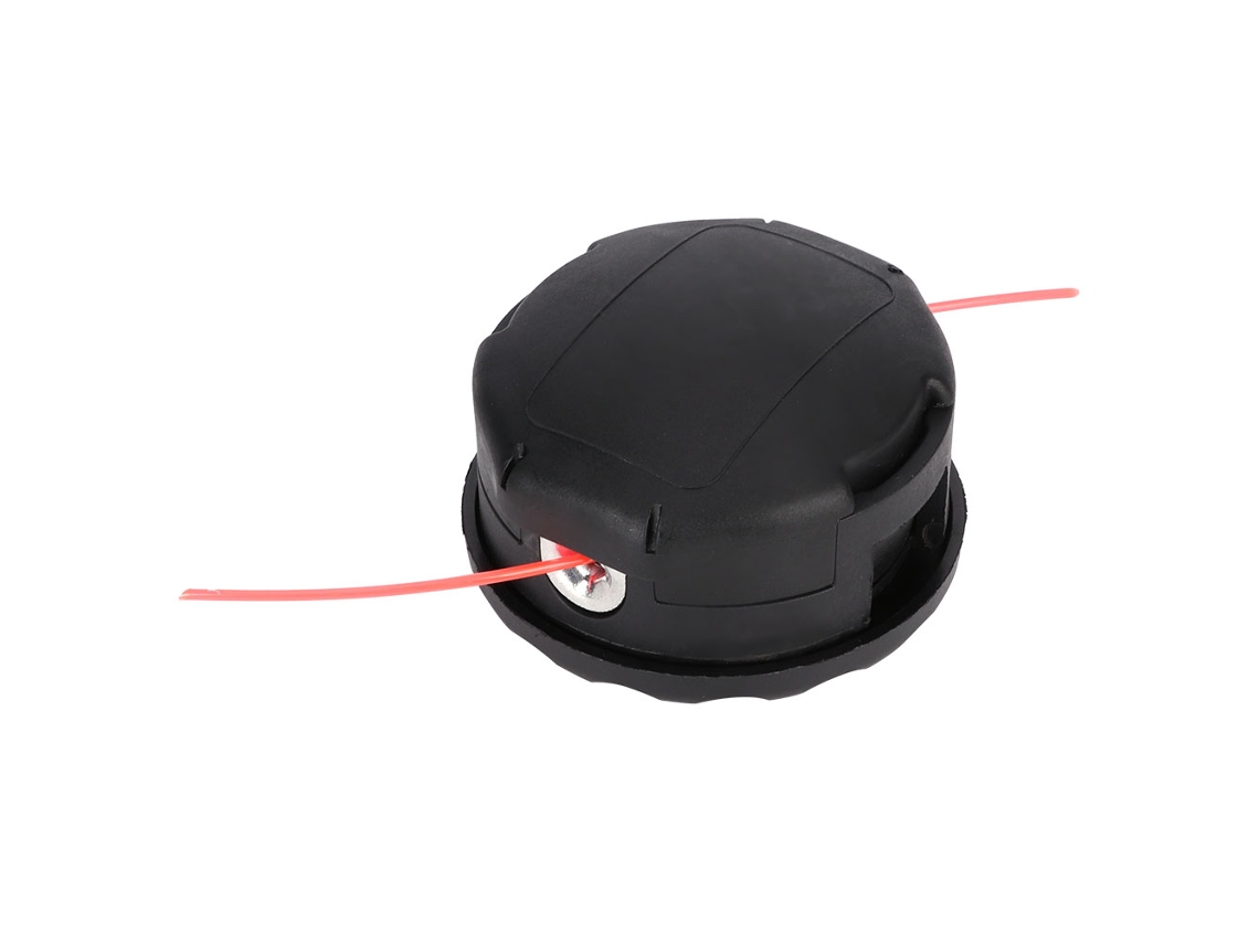 Cabezal Desbrozador De Césped, Herramienta De Jardinería, De Plástico Negro Duradero.