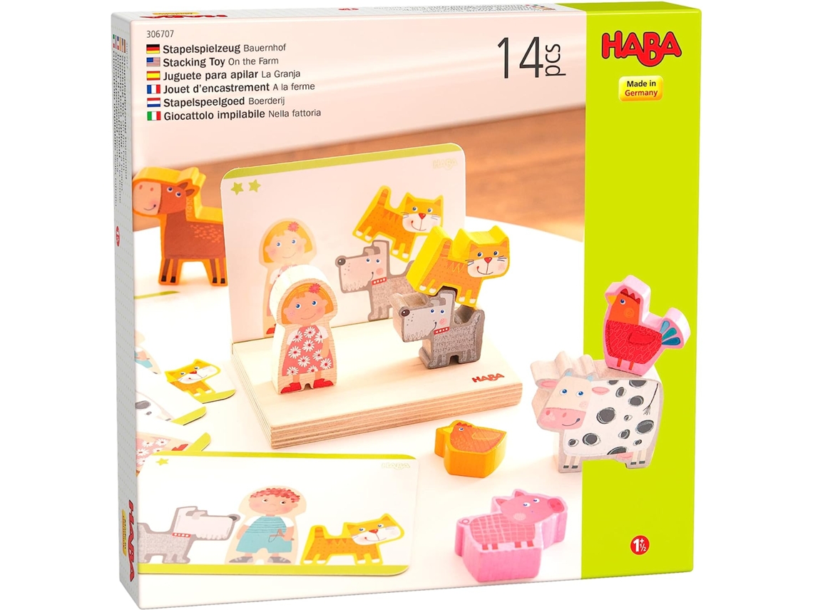 Stacking Toy On The Farm HABA (2 años)
