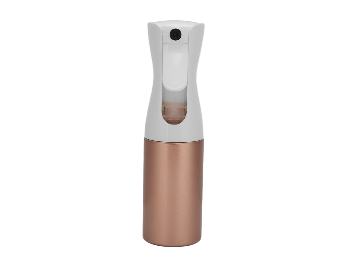 Laca para el cabello de flujo continuo color oro rosa de 200 ml.