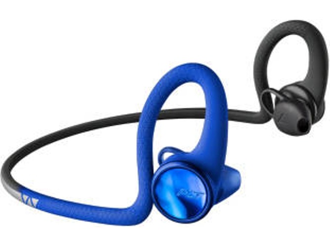 Auriculares Bluetooth PLANTRONICS BackBeat Fit 2100 (In Ear - Azul)