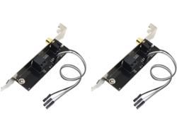 Placa De Salida Con Soporte Para Cable Y Tarjeta Hija Óptica Spdif De 24 Bits Y 192 Khz (2 Unidades)