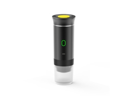 Cafetera con cápsulas SZSMART KF15 con función de calentamiento 3 en 1 - negro