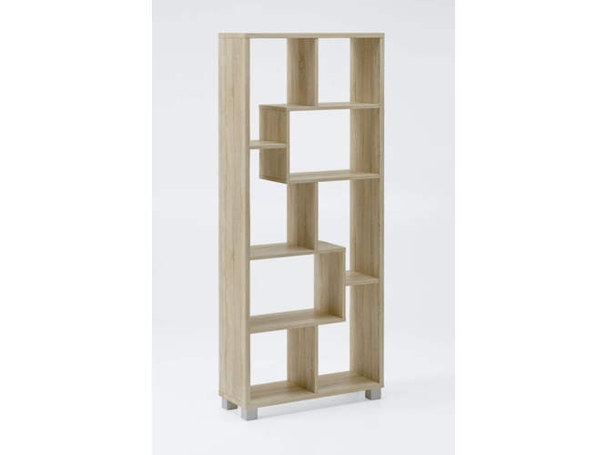 Estante SKRAUT HOME 1ESTANTERIADELUXERO (Madera - Melamina - 68,5x161x25 cm)