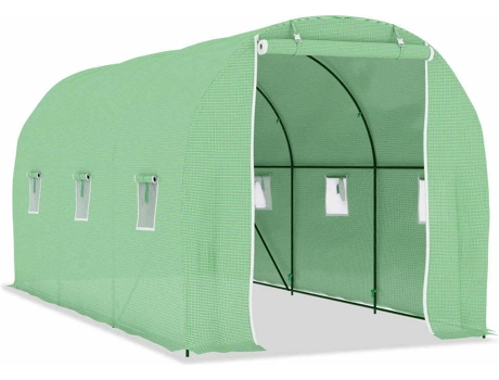 Invernadero VIDAXL 9 m² 4,5x2x2 m