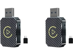 2 Convertidores De Android Auto Carplay Box 2 En 1 Sin Adaptador Inteligente Para Coche