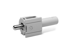 Soporte Estante Para Embutir Kintai Piv 5mm Acabado Gris