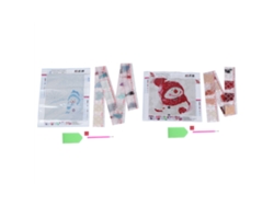 Kits de pintura de diamantes para Navidad y manual de bricolaje
