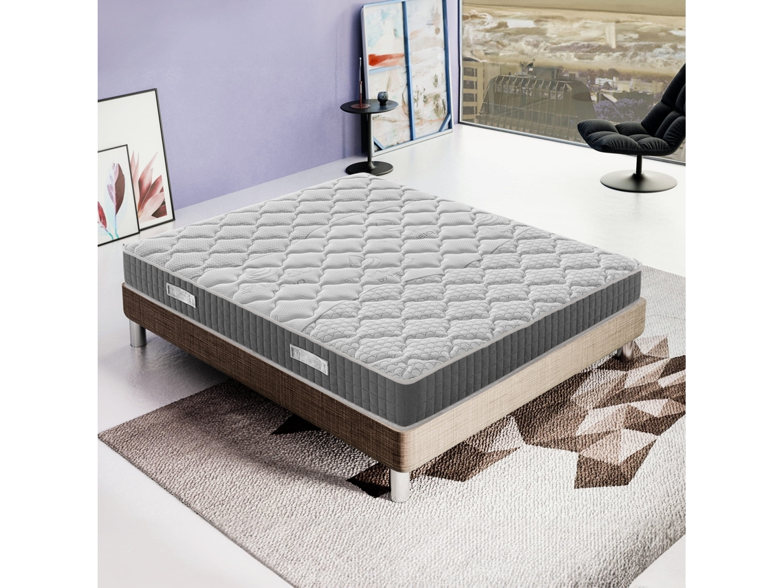 Colchón Ilovesleep Ermes (150x200x20 cm, espuma HR + viscoelástica)