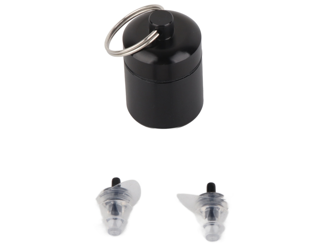 Tapones Para Los Oídos Con Reducción De Ruido De Alta Fidelidad De 27 Db, Para Conciertos, Bateristas Y Fiestas (negros).