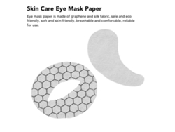 Mascarilla desechable para ojos. Cuidado facial. Belleza. Piel sana.