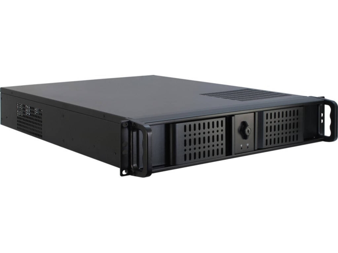 Caja PC INTER-TECH IPC 2U-2098-SL (Rack - Negro)