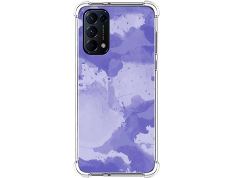 Carcasa Oppo Find X3 Lite 5G TUMUNDOSMARTPHONE Acuarela 01 Multicolor