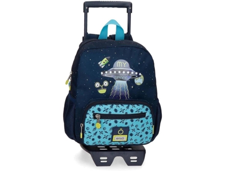 Mochila con Trolley ENSO My Space (Azul - 23 x 28 x 10 cm)