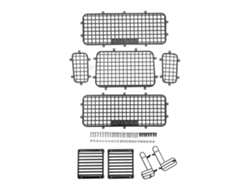 Malla De Ventana Metálica Rc Exquisita Anti-rasguños Guardia De Ventana Defender Para Coches Rc Traxxas Trx4 Accesorios Rc